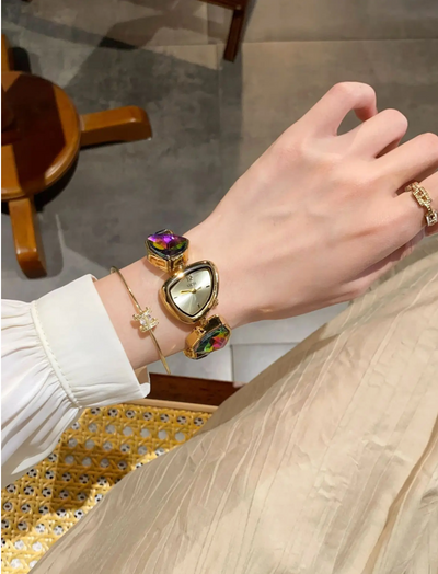 ساعة كريستال نمساوية- Montre Swiss
