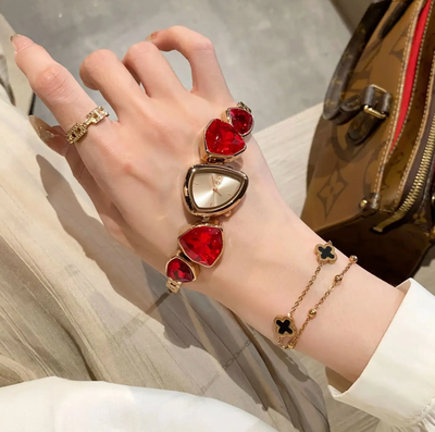 ساعة كريستال نمساوية- Montre Swiss