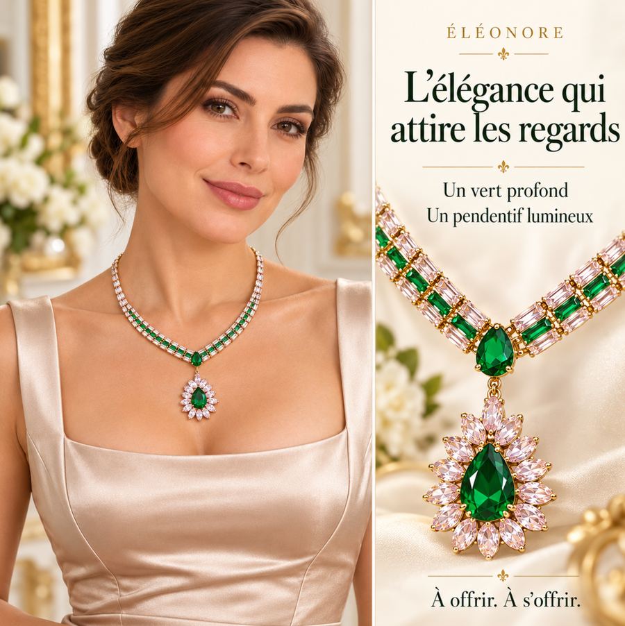 Éléonore — Collier Vert Impérial