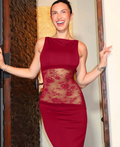 Ruby | Robe Élégante en Dentelle