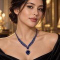 Collier Saphir  — L’élégance en bleu