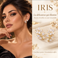 Boucle Iris — Boucles d’oreilles en acier inoxydable