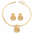 Ensemble Serpent  Collier + Boucles d'oreille 2026  -  عقد وأقراط بتصميم دائري أنيق
