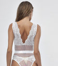 Sexy Body plongeant en dentelle -Sodalite