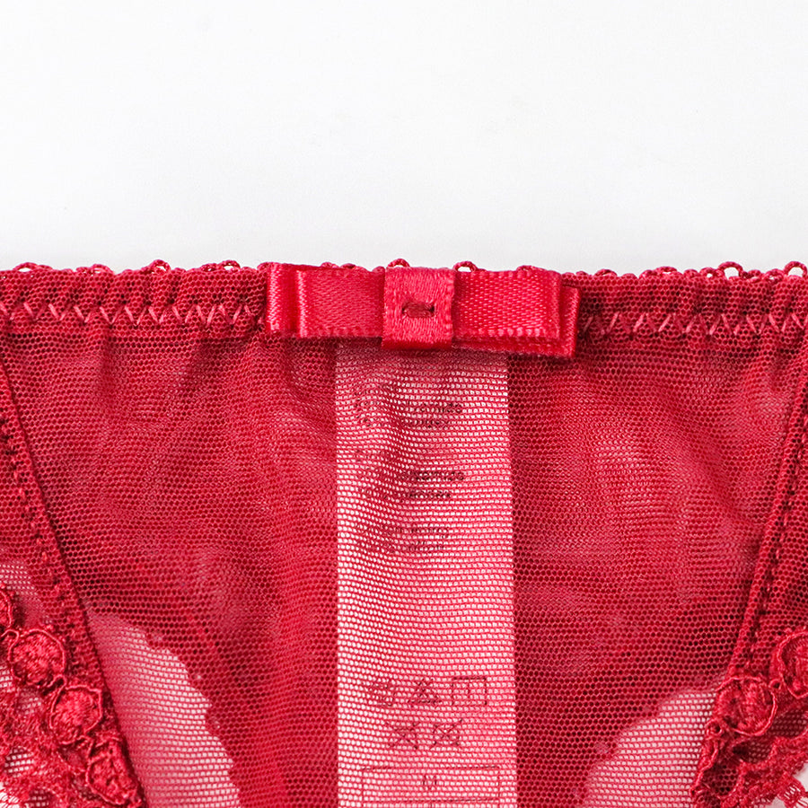 Ensembles VIP demi tasse en  broderie / 4pièces  - Carla