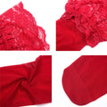 Ensembles VIP demi tasse en  broderie / 4pièces  - Carla