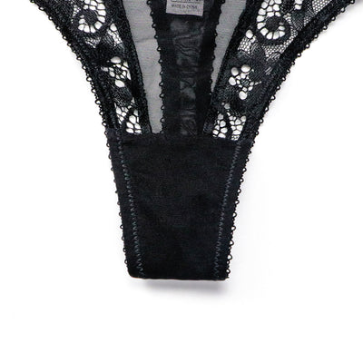 Ensembles VIP demi tasse en  broderie / 4pièces  - Carla